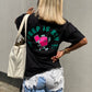 Prep is Key Oversized Black T-Shirt