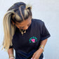 Prep is Key Oversized Black T-Shirt